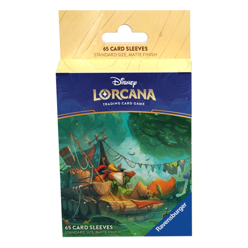Ravensburger Disney Lorcana TCG Card Sleeves Robin Hood (65) by LAB7 Malta, Europe