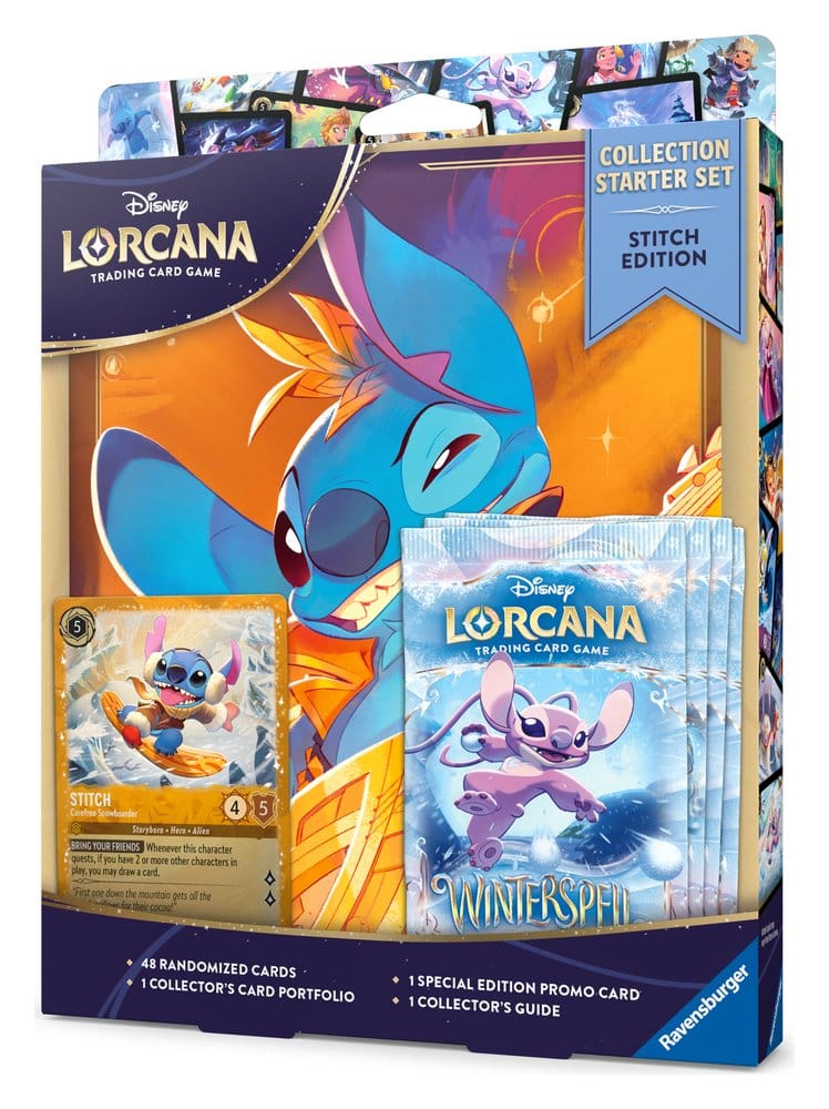 Ravensburger Disney Lorcana TCG Collection Starter Set Stitch Edition by LAB7 Malta, Europe