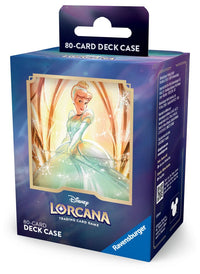 Ravensburger Disney Lorcana TCG Deck Box Cinderella – Elegant Storage for Your Cards by LAB7 Malta, Europe