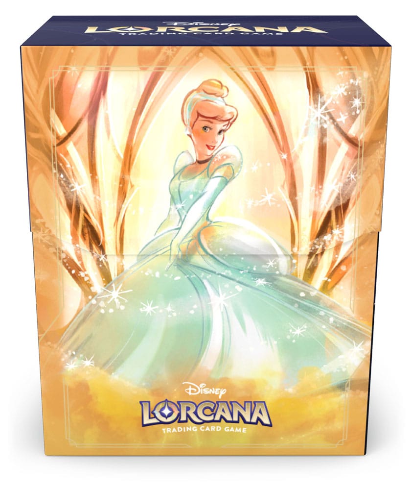 Ravensburger Disney Lorcana TCG Deck Box Cinderella – Elegant Storage for Your Cards by LAB7 Malta, Europe
