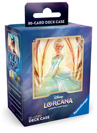 Ravensburger Disney Lorcana TCG Deck Box Cinderella – Elegant Storage for Your Cards by LAB7 Malta, Europe