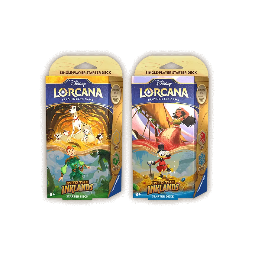 Ravensburger Disney Lorcana TCG Into the Inklands Starter Deck by LAB7 Malta, Europe
