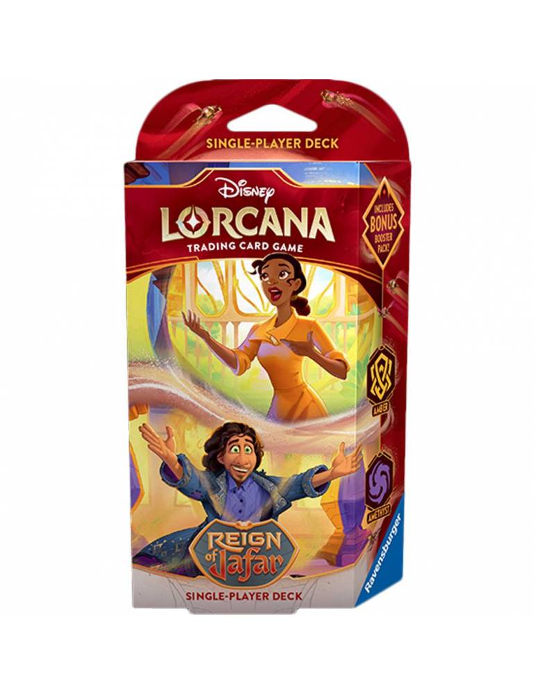Ravensburger Disney Lorcana TCG Reign of Jafar Starter Deck by LAB7 Malta, Europe