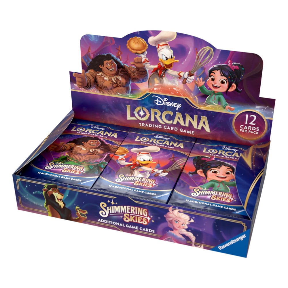Ravensburger Disney Lorcana TCG Shimmering Skies 24 Boosters Box by LAB7 Malta, Europe