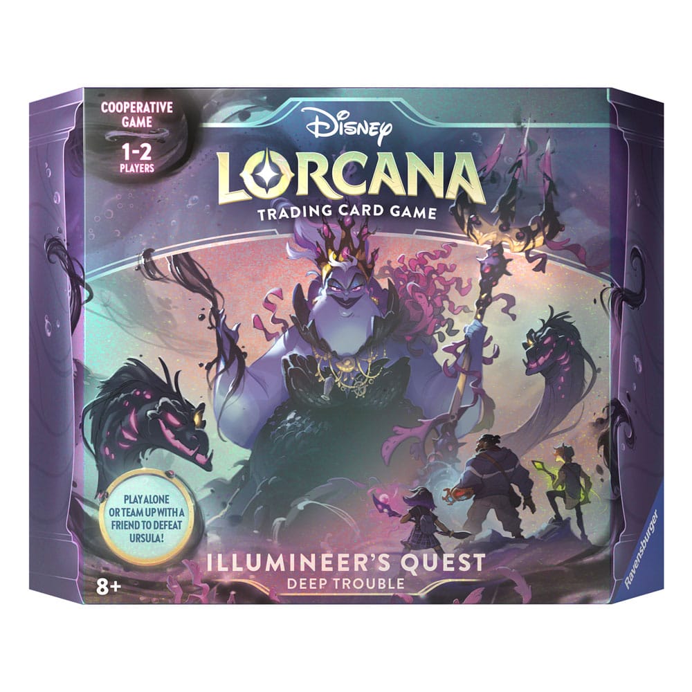 Ravensburger Disney Lorcana TCG Ursula's Return Gift Set Illumineer's Quest: Deep Trouble by LAB7 Malta, Europe