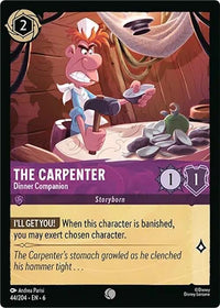 Ravensburger The Carpenter - Dinner Companion (44/204) (Azurite Sea) by LAB7 Malta, Europe