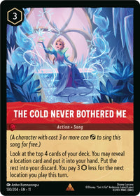 Disney Lorcana The Cold Never Bothered Me (130/204) by LAB7 Malta, Europe