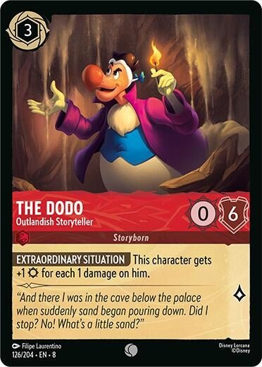 Ravensburger The Dodo - Outlandish Storyteller (126/204) (Reign of Jafar) by LAB7 Malta, Europe