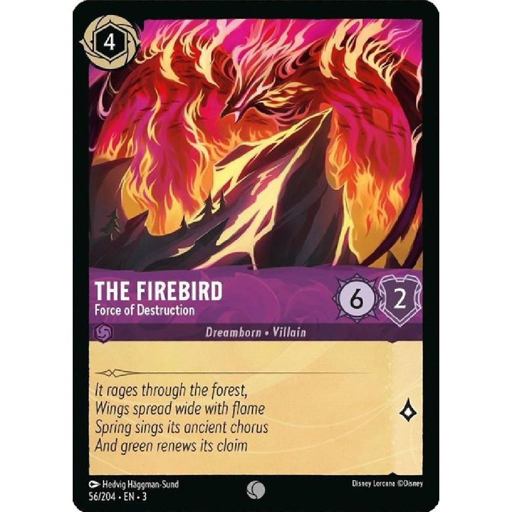 Ravensburger The Firebird - Force of Destruction (56/204) (Into the Inklands) by LAB7 Malta, Europe
