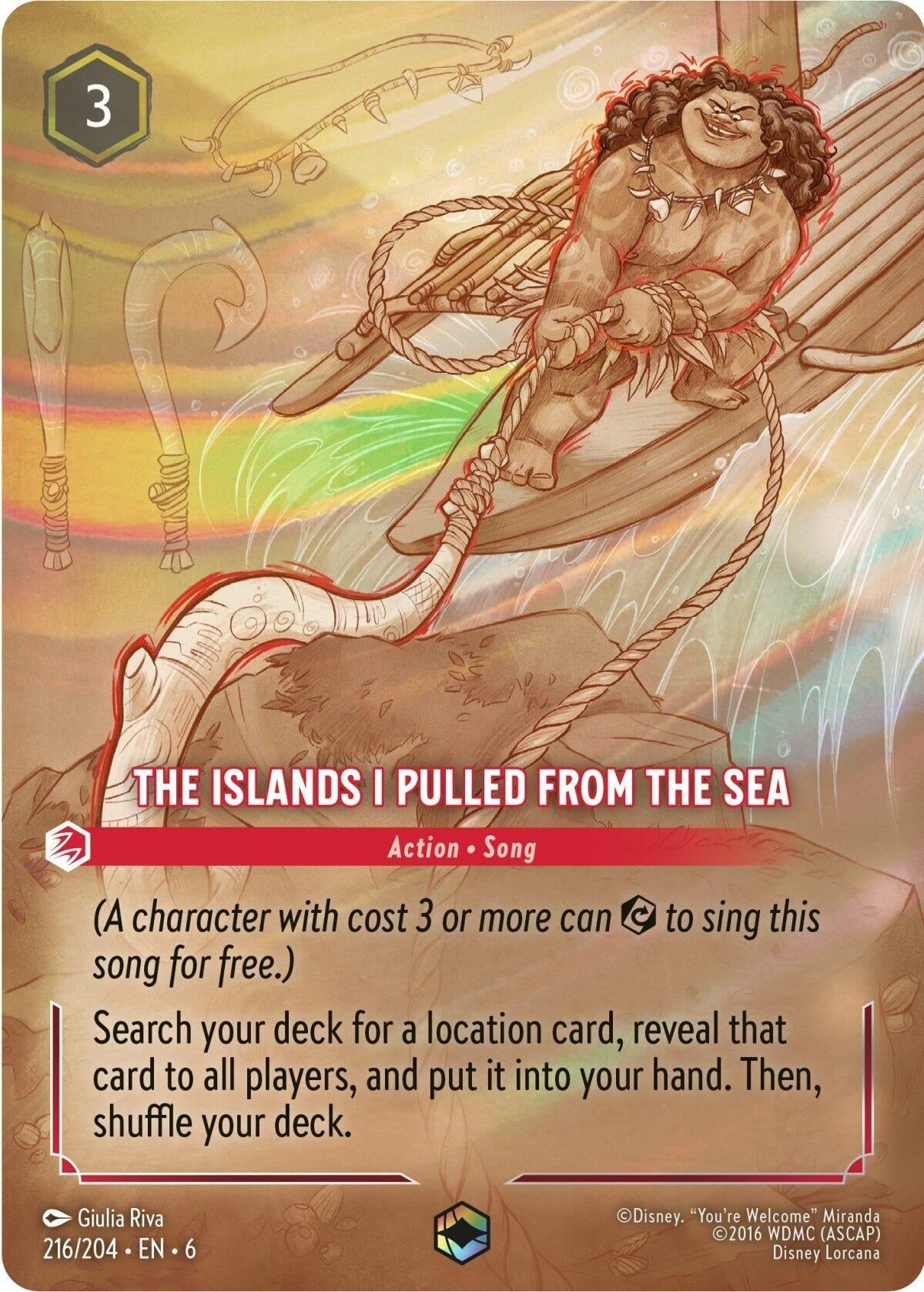 Ravensburger The Islands I Pulled From The Sea (Enchanted) (216/204) (Azurite Sea) by LAB7 Malta, Europe