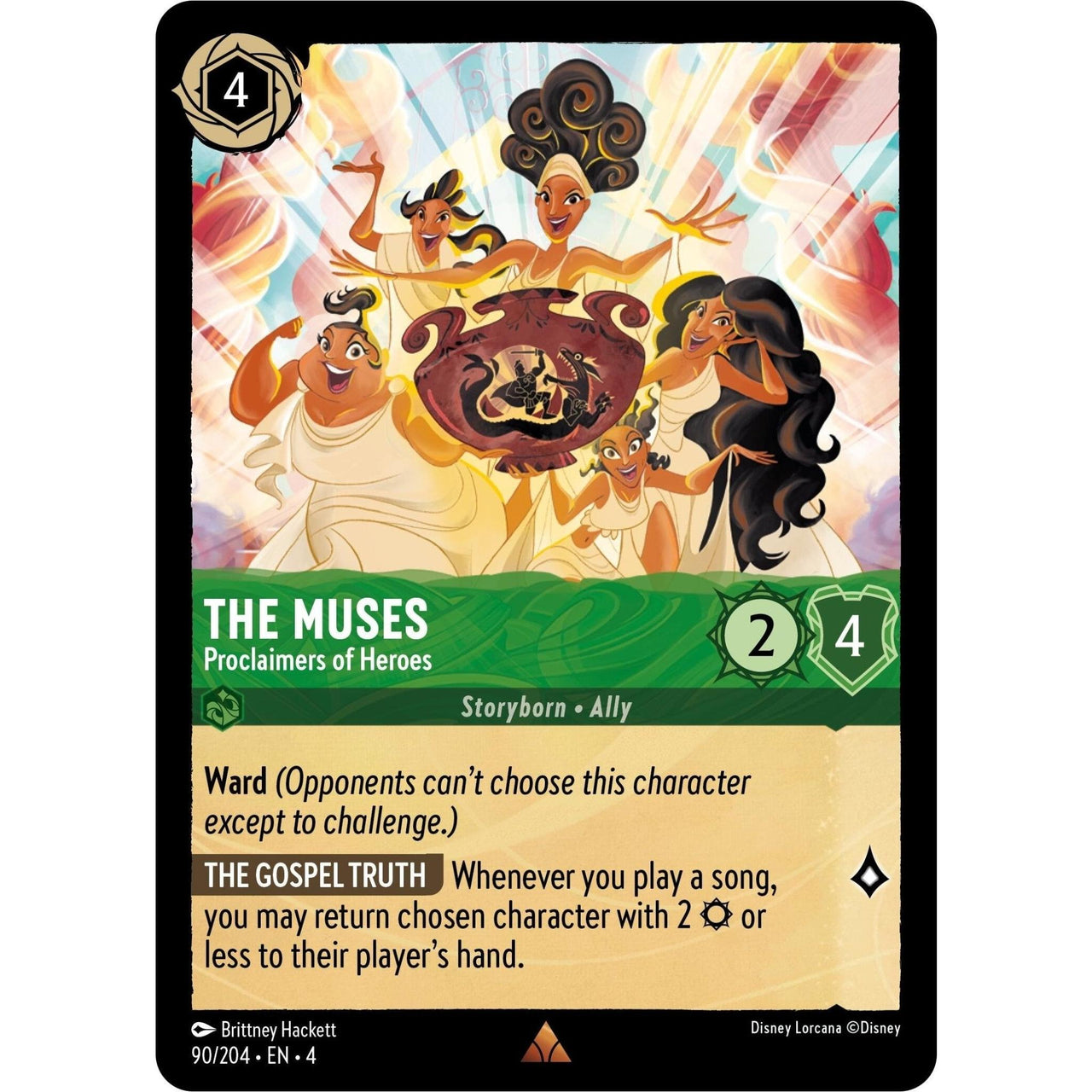 Ravensburger The Muses - Proclaimers of Heroes (90/204) (Ursula's Return) by LAB7 Malta, Europe