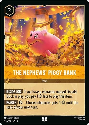 Ravensburger The Nephews' Piggy Bank (44/204) (Reign of Jafar) by LAB7 Malta, Europe