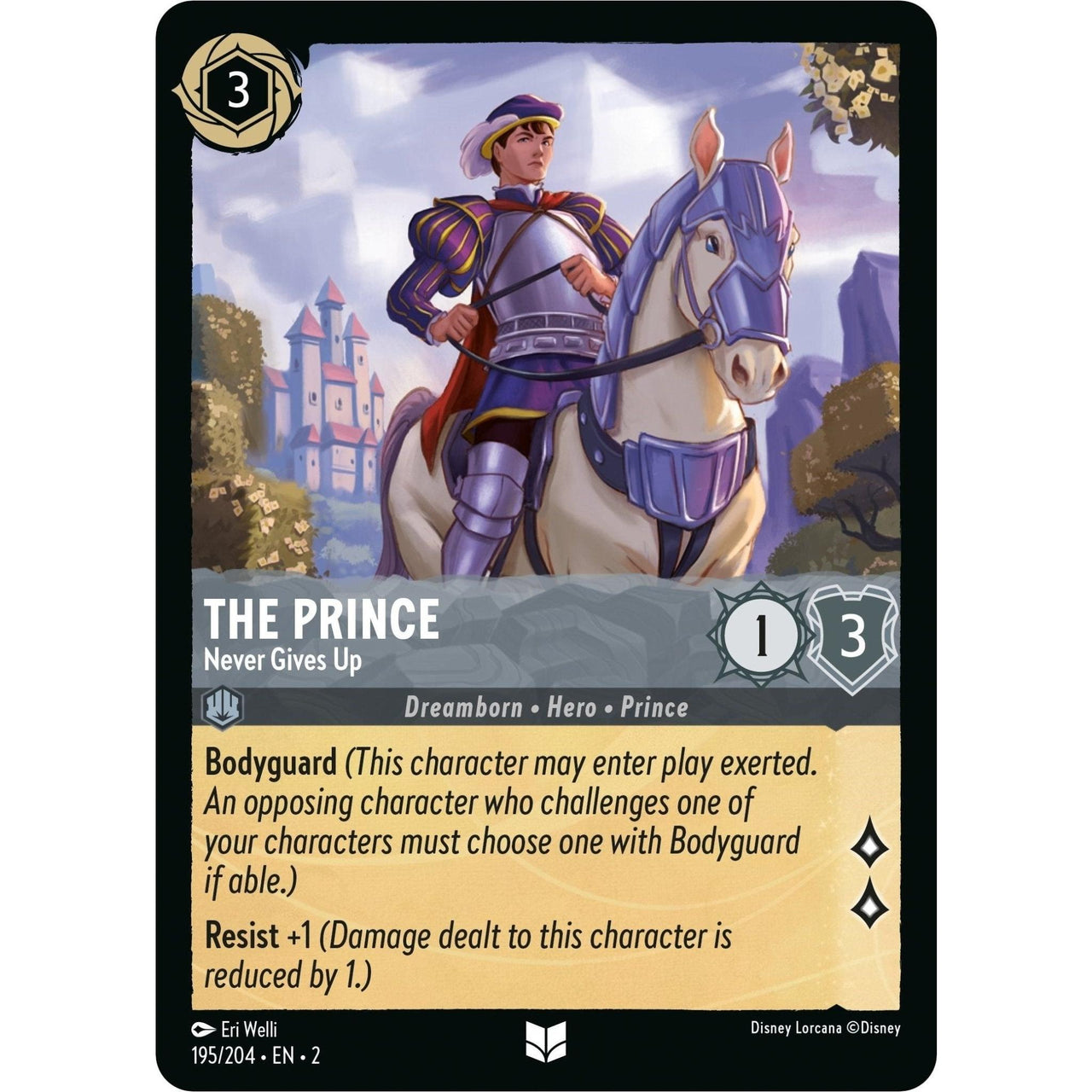 Ravensburger The Prince - Never Gives Up (195/204) (Rise of the Floodborn) by LAB7 Malta, Europe