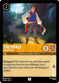 Ravensburger The Prince - Vigilant Suitor (24/204) (Archazia's Island) by LAB7 Malta, Europe