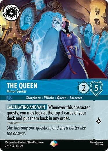 Ravensburger The Queen - Mirror Seeker (Epic) (219/204) (Fabled) by LAB7 Malta, Europe