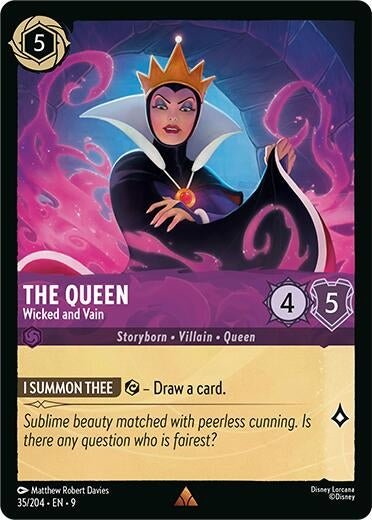 Ravensburger The Queen - Wicked and Vain (35/204) (Fabled) by LAB7 Malta, Europe