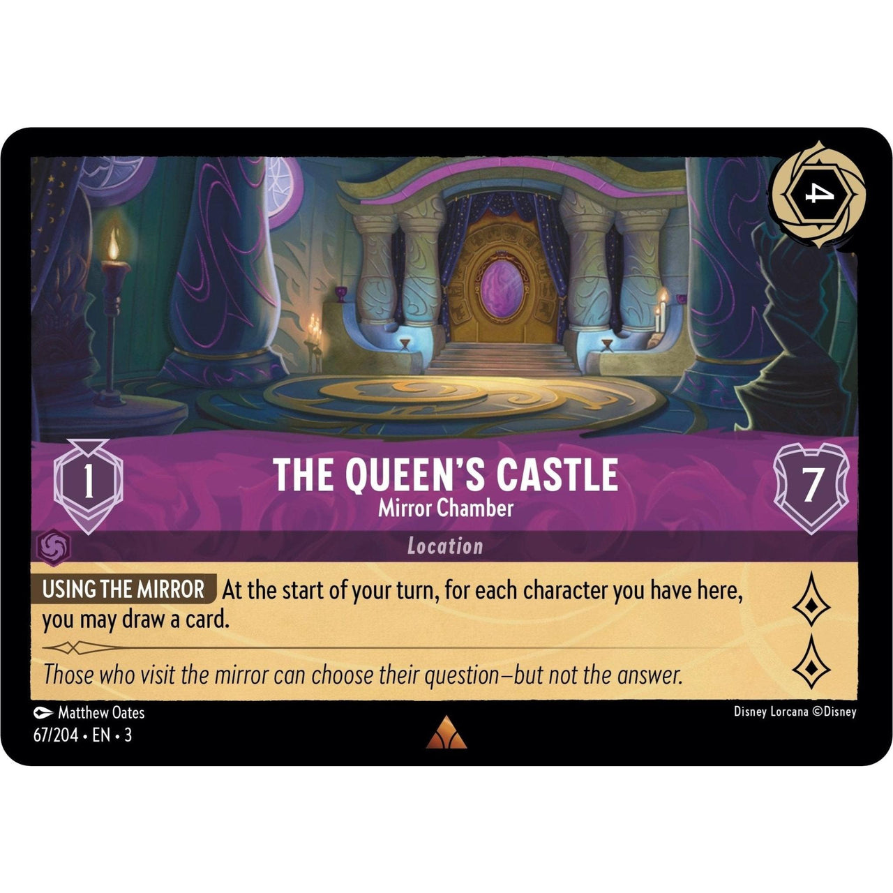 Ravensburger The Queen's Castle - Mirror Chamber (67/204) (Into the Inklands) by LAB7 Malta, Europe