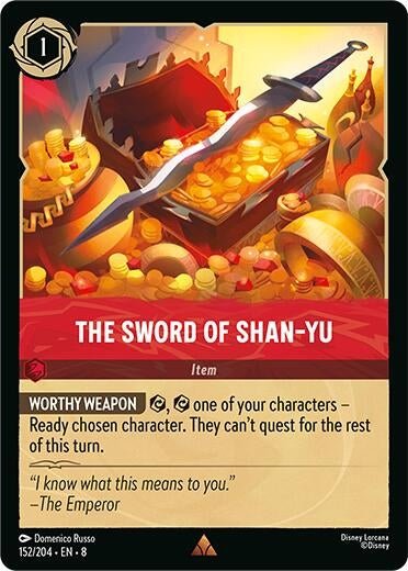 Ravensburger The Sword of Shan Yu (152/204) (Reign of Jafar) by LAB7 Malta, Europe