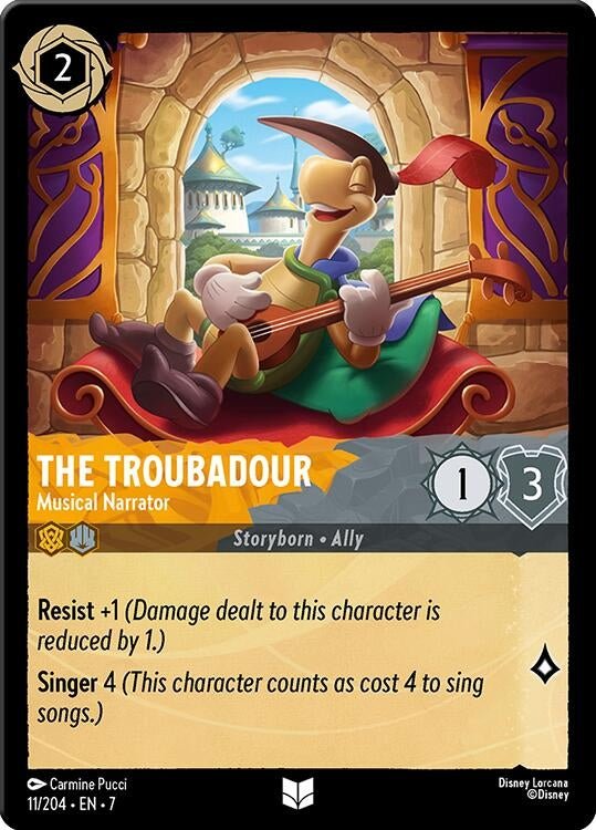 Ravensburger The Troubadour - Musical Narrator (11/204) (Archazia's Island) by LAB7 Malta, Europe