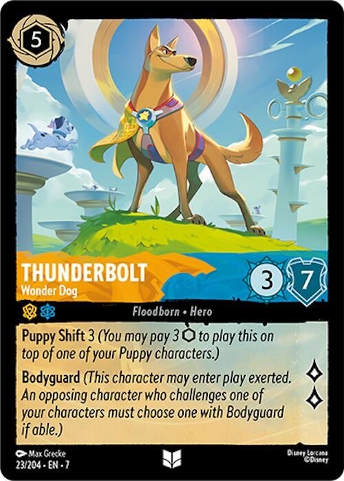 Ravensburger Thunderbolt - Wonder Dog (23/204) (Archazia's Island) by LAB7 Malta, Europe
