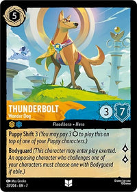 Ravensburger Thunderbolt - Wonder Dog (23/204) (Archazia's Island) by LAB7 Malta, Europe