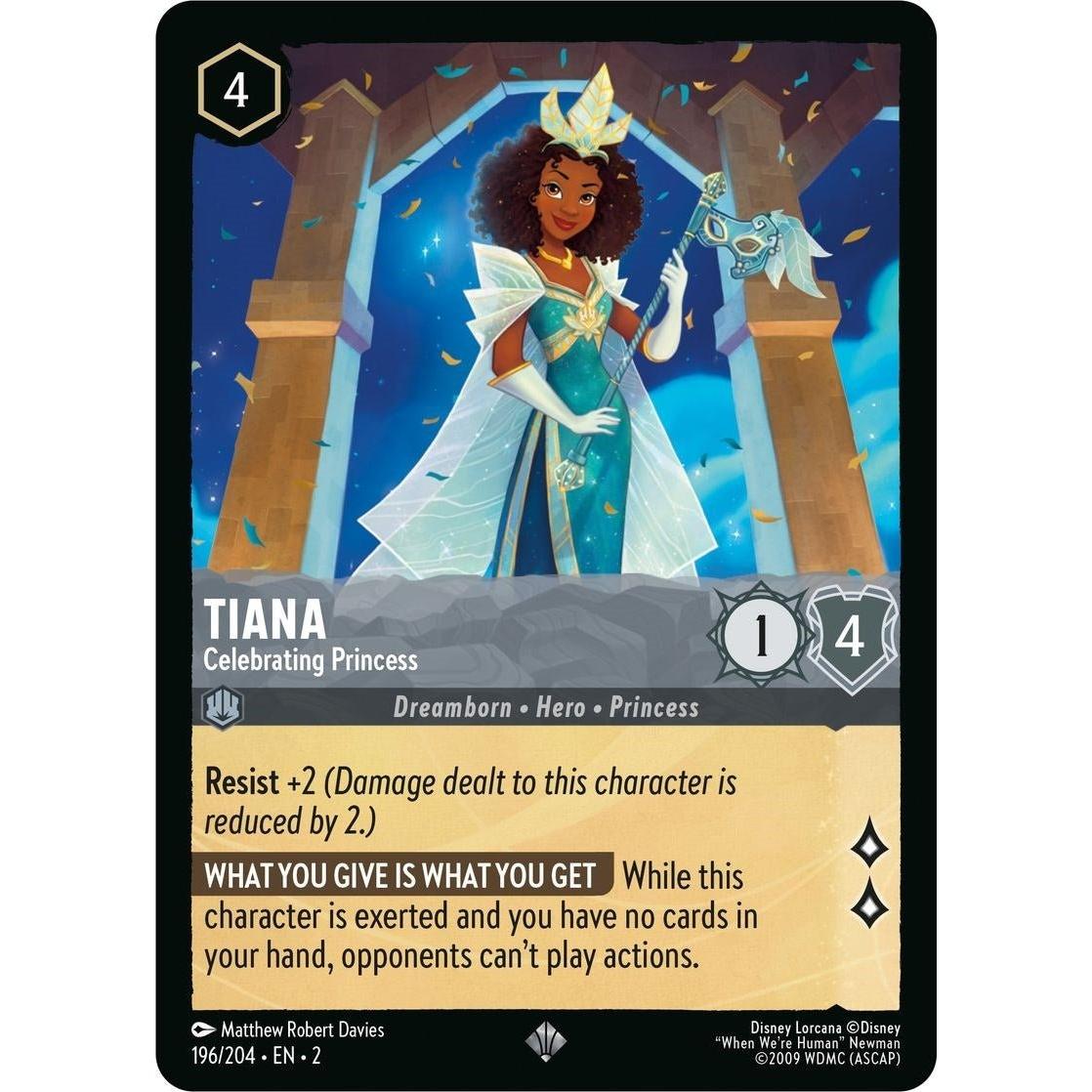 Ravensburger Tiana - Celebrating Princess (196/204) (Rise of the Floodborn) by LAB7 Malta, Europe