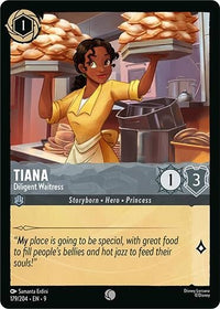 Ravensburger Tiana - Diligent Waitress (179/204) (Fabled) by LAB7 Malta, Europe