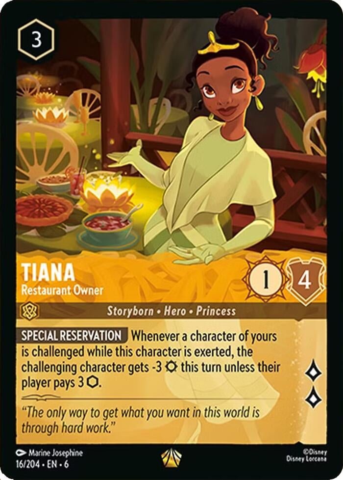 Ravensburger Tiana - Restaurant Owner (16/204) (Azurite Sea) by LAB7 Malta, Europe