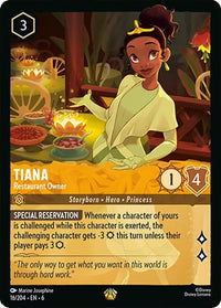 Ravensburger Tiana - Restaurant Owner (16/204) (Azurite Sea) by LAB7 Malta, Europe