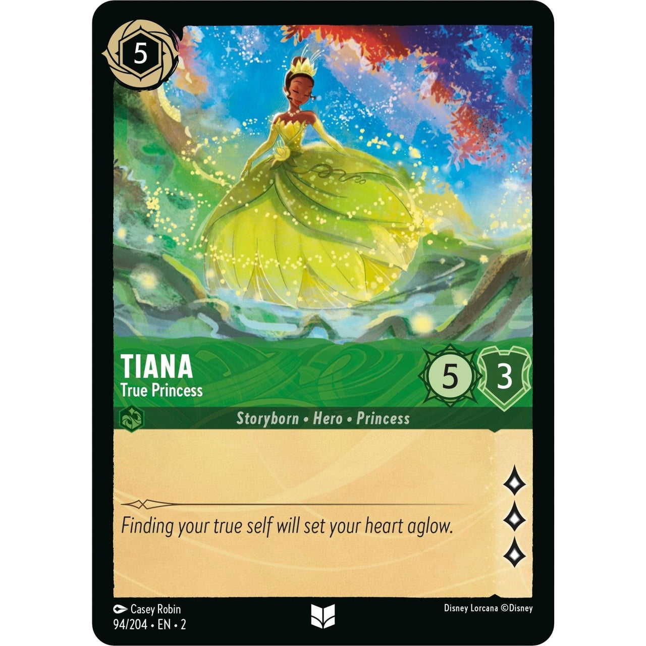 Ravensburger Tiana - True Princess (94/204) (Rise of the Floodborn) by LAB7 Malta, Europe