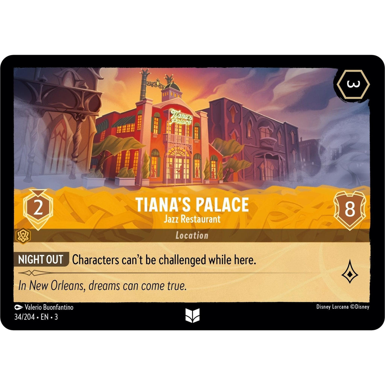 Ravensburger Tiana's Palace - Jazz Restaurant (34/204) (Into the Inklands) by LAB7 Malta, Europe