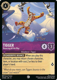 Disney Lorcana Tigger - Bouncing All the Way (37/204) by LAB7 Malta, Europe
