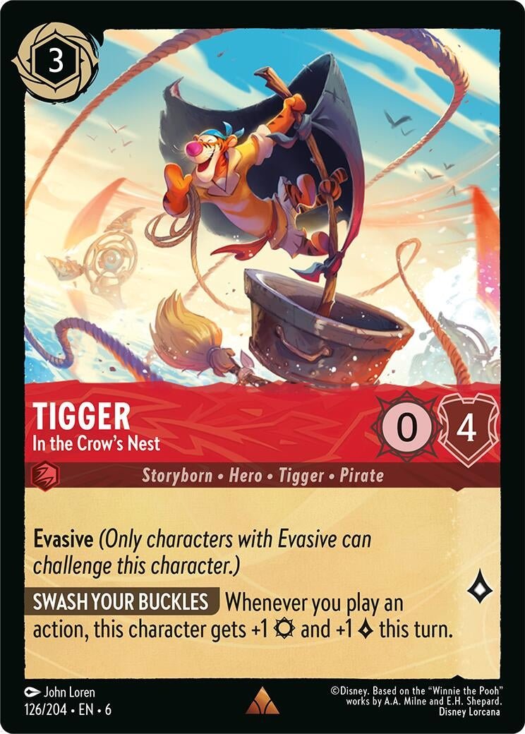 Ravensburger Tigger - In the Crow's Nest (126/204) (Azurite Sea) by LAB7 Malta, Europe