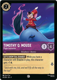 Ravensburger Timothy Q. Mouse - Flight Instructor (47/204) (Fabled) by LAB7 Malta, Europe
