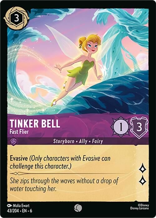 Ravensburger Tinker Bell - Fast Flier (43/204) (Azurite Sea) by LAB7 Malta, Europe