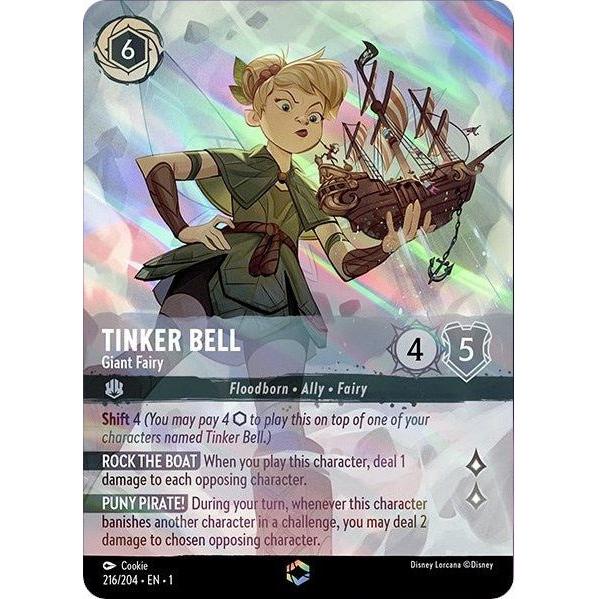 Ravensburger Tinker Bell - Giant Fairy (Enchanted) (216/204) (The First Chapter) by LAB7 Malta, Europe