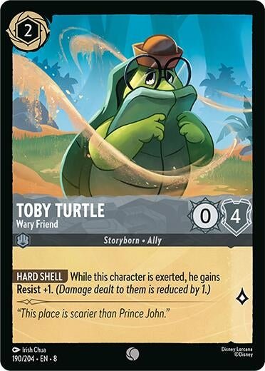 Ravensburger Toby Turtle - Wary Friend (190/204) (Reign of Jafar) by LAB7 Malta, Europe