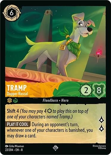 Ravensburger Tramp - Dapper Rascal (22/204) (Reign of Jafar) by LAB7 Malta, Europe