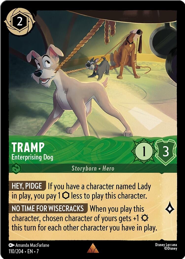 Ravensburger Tramp - Enterprising Dog (110/204) (Archazia's Island) by LAB7 Malta, Europe