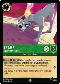 Ravensburger Tramp - Observant Guardian (87/204) (Reign of Jafar) by LAB7 Malta, Europe