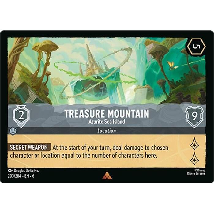 Ravensburger Treasure Mountain - Azurite Sea Island (203/204) (Azurite Sea) by LAB7 Malta, Europe