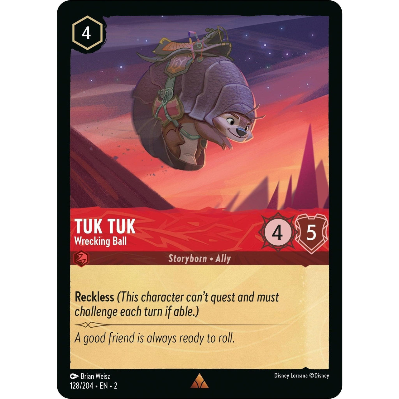 Ravensburger Tuk Tuk - Wrecking Ball (128/204) (Rise of the Floodborn) by LAB7 Malta, Europe