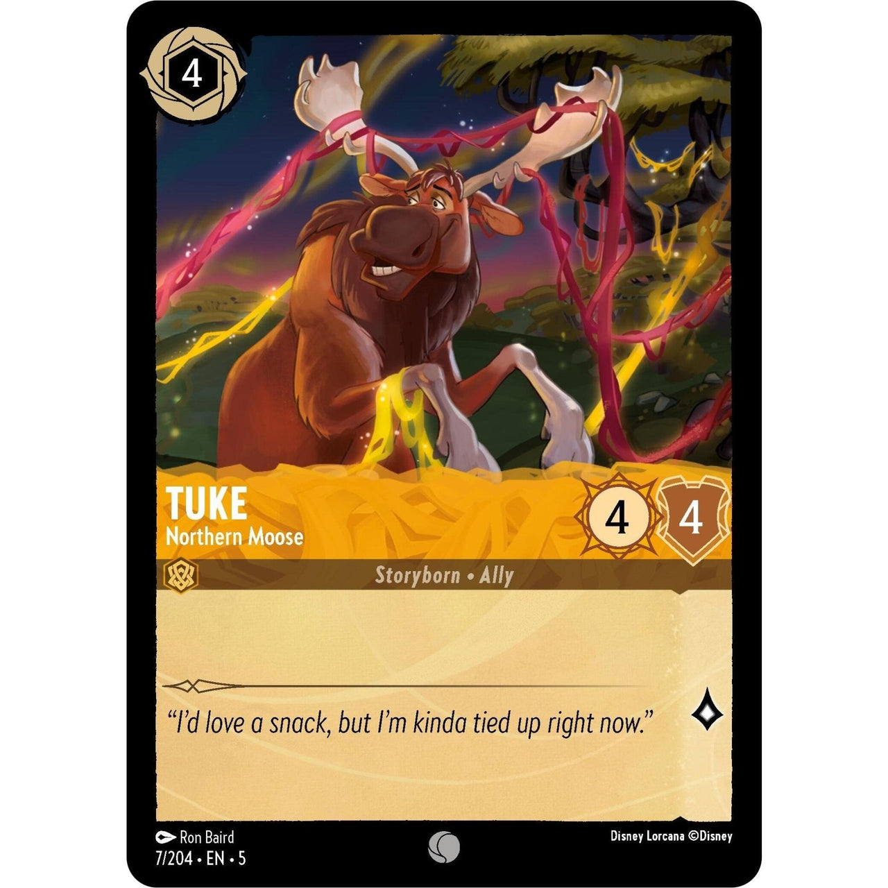 Ravensburger Tuke - Northern Moose (7/204) (Shimmering Skies) by LAB7 Malta, Europe