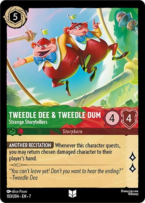 Ravensburger Tweedledee & Tweedledum - Strange Storytellers (103/204) (Archazia's Island) by LAB7 Malta, Europe