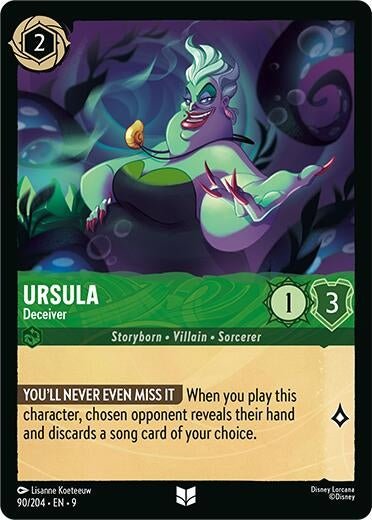 Ravensburger Ursula - Deceiver (90/204) (Fabled) by LAB7 Malta, Europe
