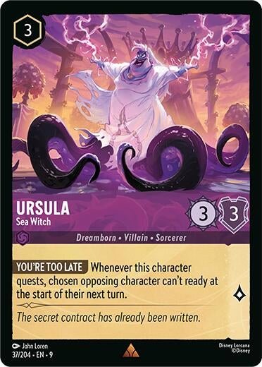 Ravensburger Ursula - Sea Witch (37/204) (Fabled) by LAB7 Malta, Europe