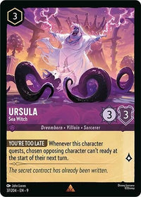 Ravensburger Ursula - Sea Witch (37/204) (Fabled) by LAB7 Malta, Europe