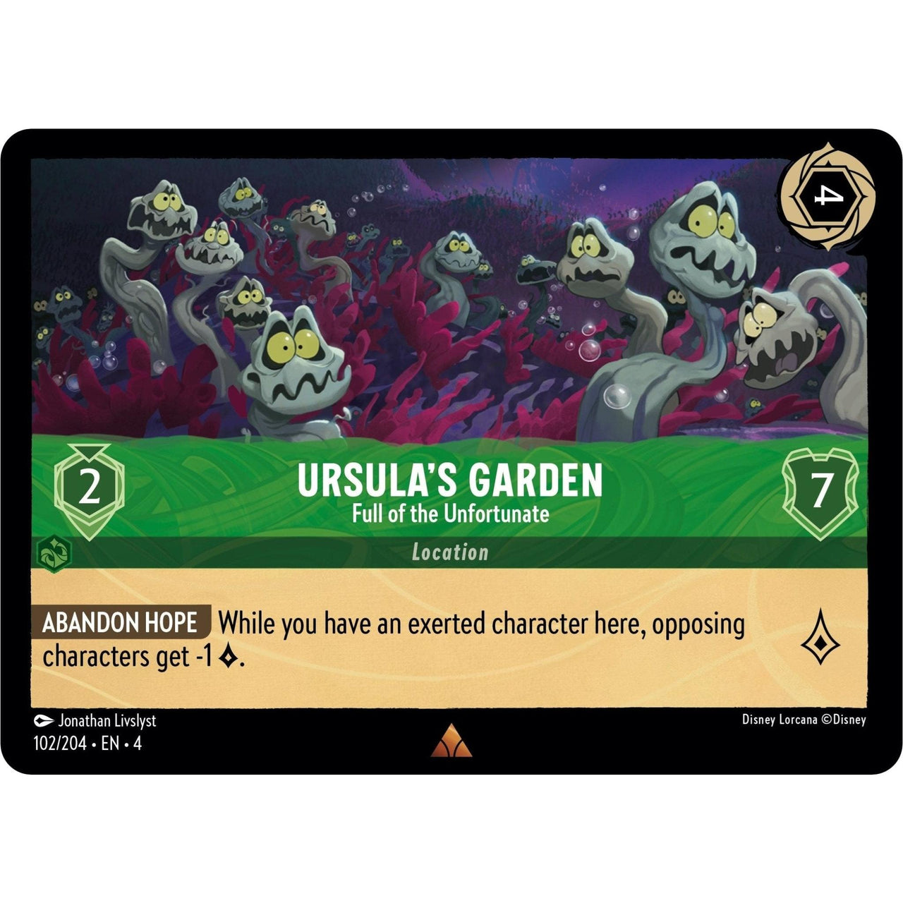 Ravensburger Ursula's Garden - Full of the Unfortunate (102/204) (Ursula's Return) by LAB7 Malta, Europe