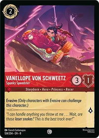 Ravensburger Vanellope Von Schweetz - Spunky Speedster (124/204) (Reign of Jafar) by LAB7 Malta, Europe
