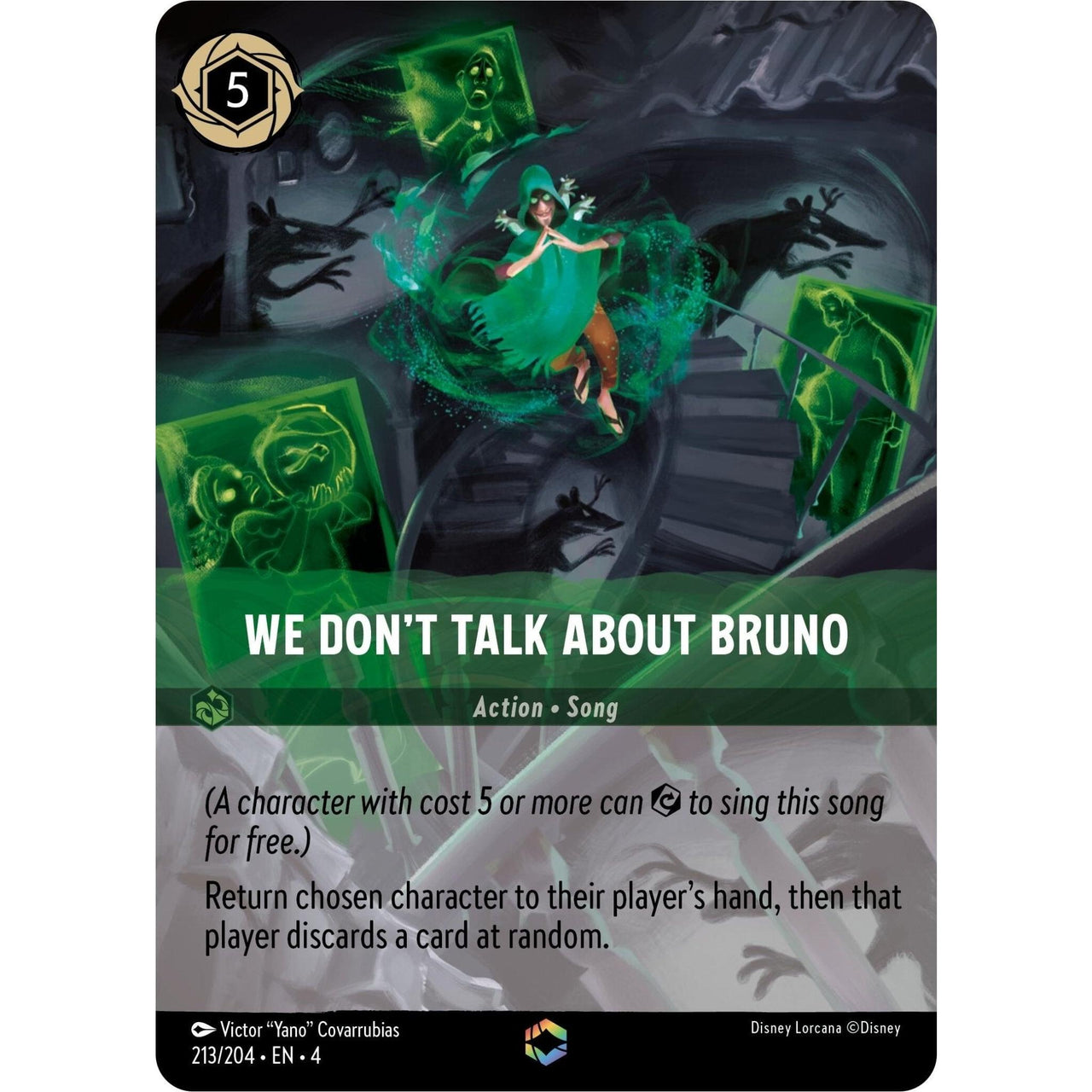 Ravensburger We Don't Talk About Bruno (Enchanted) (213/204) (Ursula's Return) by LAB7 Malta, Europe